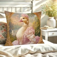 Housse de coussin LOT 2 Oies
