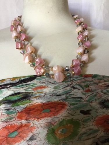 Collier double rangs - , vintage