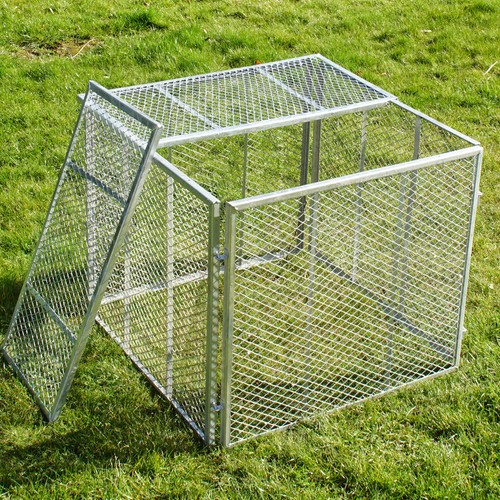Composter métal 100x100x80 - composter, en