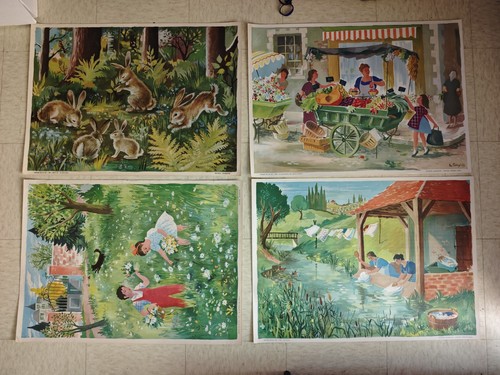 Lot affiches simple - lot,