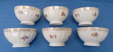 6 Anciens Bols Porcelaine