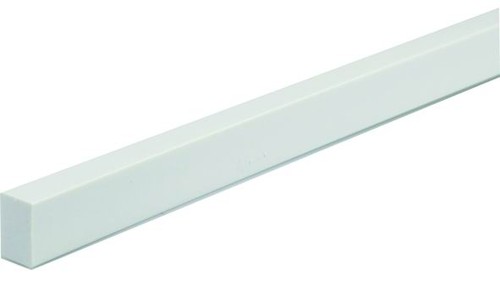 Profil rectangulaire pvc plein - profil,