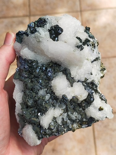 Belle calcite avec - belle, et