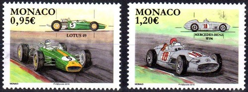 Timbres monaco 3125 3126 - timbres,