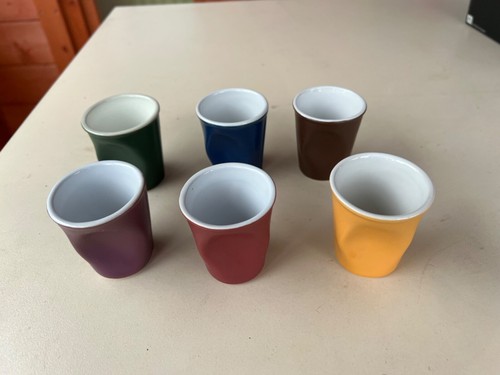 Lot tasses froissées - de, 6