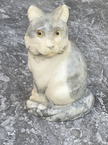 Sculpture marbre vintage - sculpture,