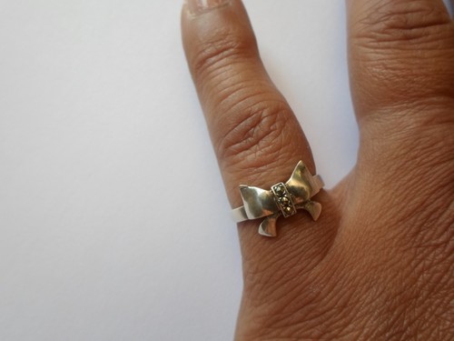 Bague argent massif - bague, noeud