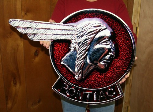 Pontiac chief head vintage - pontiac,