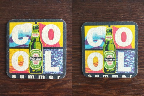 Rare sous bock - , heineken