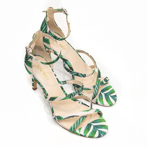 Nine west bold leaf patterned - nine,