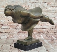 Abstrait Botero Bronze Fat