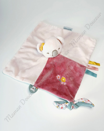 Doudou plat carré lali - plat,