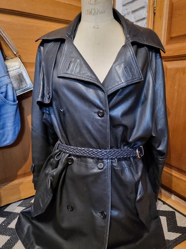 Manteau cuir mac douglas - manteau,