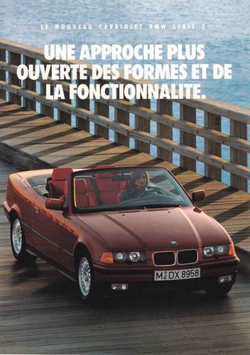 Catalogue brochure bmw serie - brochure,
