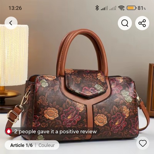 Sac main femme - sac, à