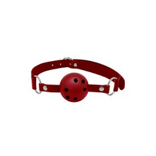 Baillon BDSM Boule perforée