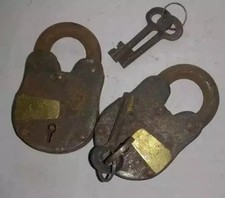 Ancien cadenas lot de 2