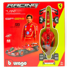 FERRARI SF-24 N.55 CARLOS SAINZ F1 2024 WITH HELMET KIT 1:24 Burago Kit Auto Nou