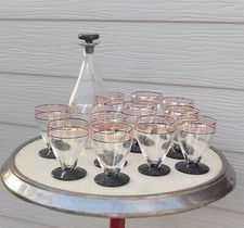 11 ANCIENS VERRES VINTAGE
