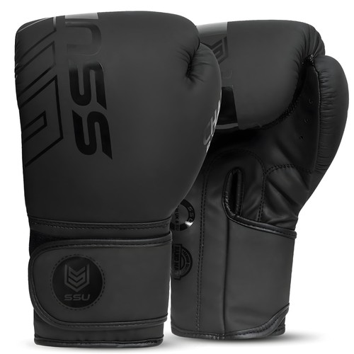 Gants boxe cuir ssu - cuir,