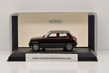 RENAULT 5 ALPINE 1977 BLACK NOREV  1/43 NEUVE EN BOITE