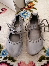 Chaussure Trippen T 38 Cuir Gris