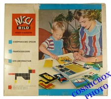 NICCI BILD antique construction set MOSAIK in BAUKASTEN ancestor bricks