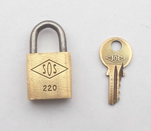 Ancien petit cadenas sos - ancien,