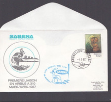 BRUXELLES / 1° VOL Sabena