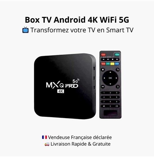 Box android ultra hd - tv,