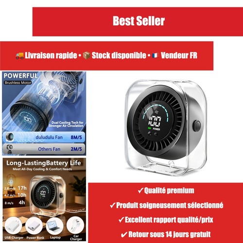 Ventilateur bureau usb - de,