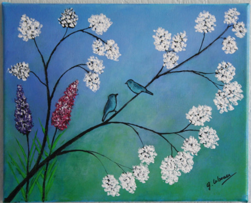 Tableau peinture moderne - peinture,