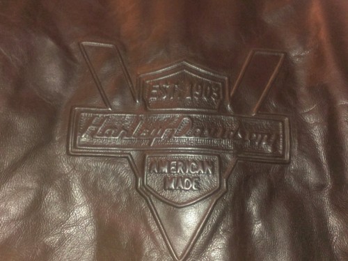 Veste cuir noir - noir, harley