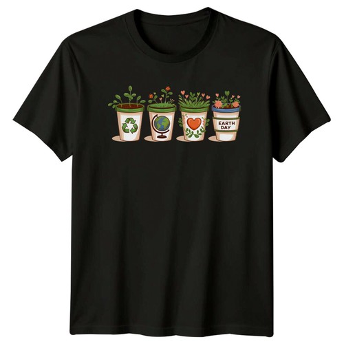 Shirt earth day plants - t-shirt,