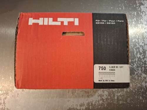 750 clous hilti 39mx 39mm - 750,