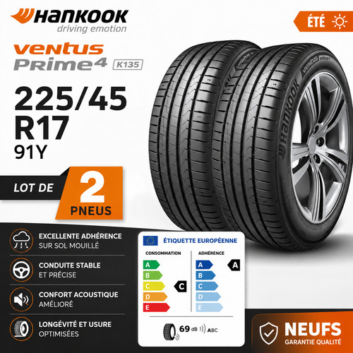 Lot pneus 225 - de,