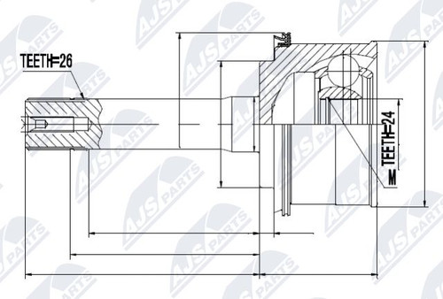 Jeu joints arbre de - joints,