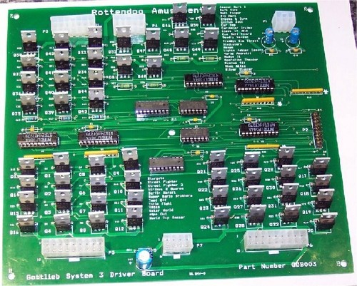 Gottlieb système driver - système, 3