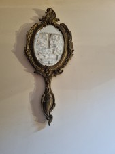 Miroir ancien à main de
