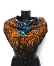 Vintage, TB Foulard en Soie Champs Elysées, multicolore, TBE