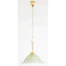 Lustre en Fer Avec Verre Artistique Travaillé à la Main Feu Soufflé