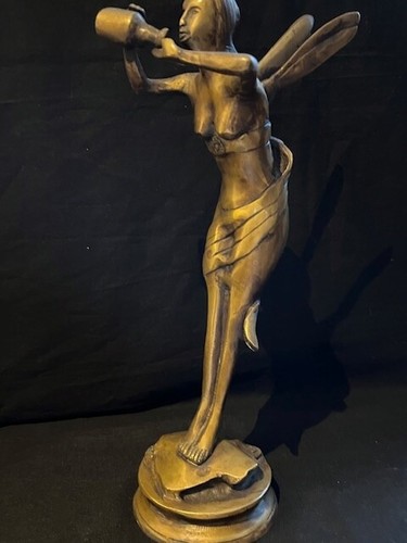 Statue bronze art nouveau - art,