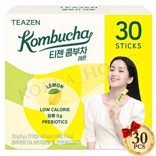 Teazen kombucha lemon - kombucha,