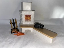 Playmobil Cheminée Chat Accessoires Du Chalet 9280 Winter Fun Montagne Neige