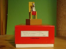 Pixi - hergé - tintin au congo - " milou roi sur trône " ref. 4529