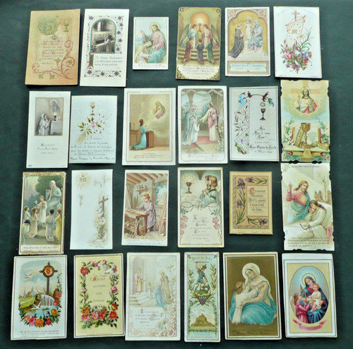 Lot images pieuses - lot, 24
