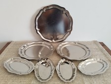 Vintage  Sept Plats de Service