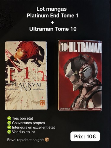 Kurokawa lot mangas platinum - lot,