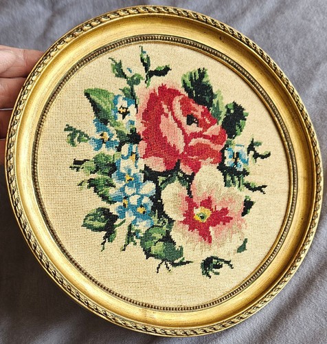 Tondo broderie vintage - , années