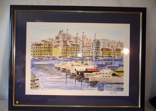 Tableau vue vieux - vieux, de